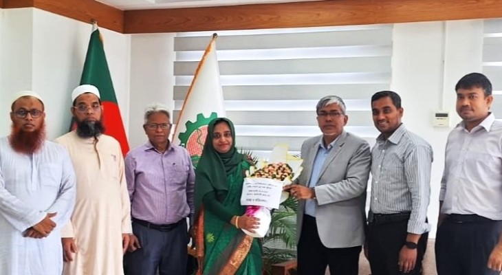 ডুয়েটের উপ-উপাচার্য হলেন অধ্যাপক ড.প্রকৌশলী রুমা